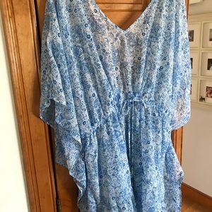 Time and Tru Bathing Suit Cover up 3x